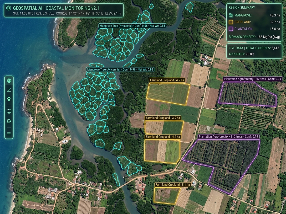 High Resolution Satellite Annotation